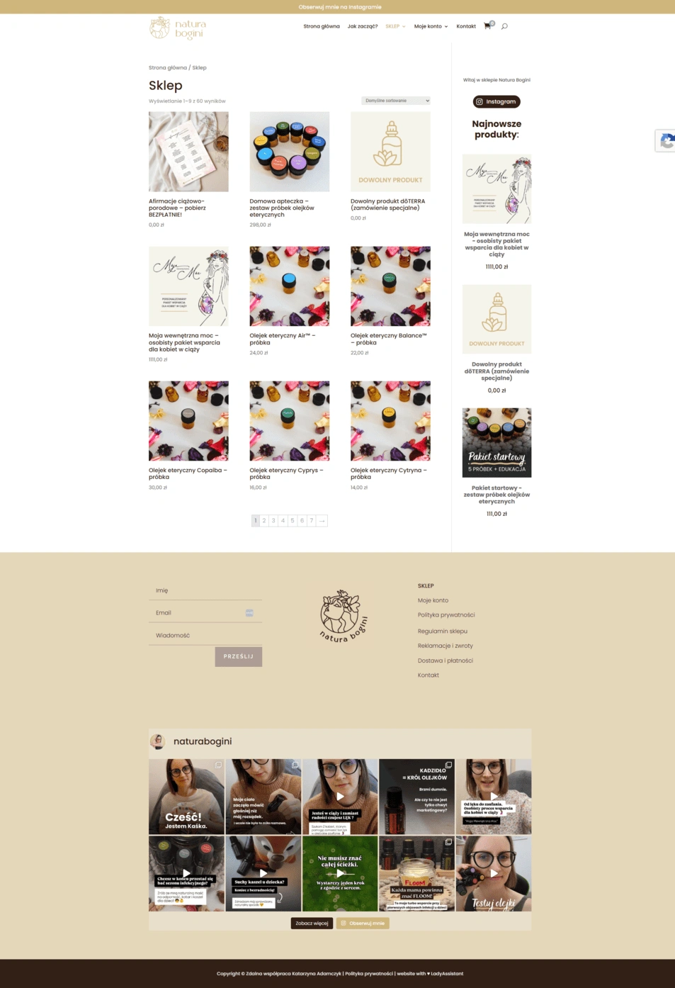 natura bogini woocommerce zaciszna pracownia portfolio (3)